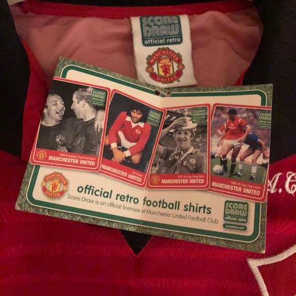 Manchester United 1996 F.A. Cup Final jersey - Picture 6 of 6